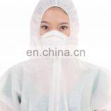 Disposable Non Woven Coverall With Elastic Hood for Sale thumbnail-5