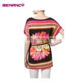 Tie Waist Paisley Multi Color Plus Size Women Ethnic Tunic thumbnail-4