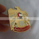 UAE National Day Gift - Metal Engraved Dubai Falcon Logo Phone Decoration Label Self-adhesive Type thumbnail-2