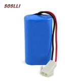 SOSLLI 18650 7.4V 4.4Ah 2S2P round lithium battery pack rechargeable lithium ion battery pack