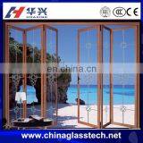 CE&CCC approved soundproof corrosion heat insulation pvc accordion folding door