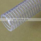 China Supplier Produce Reinforced Spiral Transparent PVC Steel Wire Hose For Oil And Gas thumbnail-4