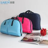 Traveling foldable handbag back and neck support memory foam pillow