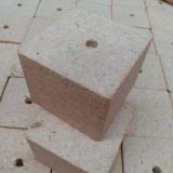 compressed chip block for pallet foot Pier sawdust block for pallet