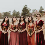 Top 7 refillable velvet bridesmaid dresses websites