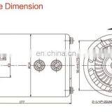 Гидравлический электрический постоянного тока двигатель 24V для силового агрегата/батареи thumbnail-5