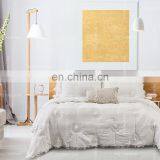 Melange Texture Microfiber Bedspread Sheet Set Washable Lightweight Coverlet Bedding Set thumbnail-3