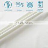 Luxury Famous Brand Microfiber White Super Queen King Size 4 Piece Satin Bedroom Home Bedding Comfort Set thumbnail-4