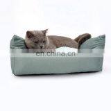 Warming Dog Beds,Rectangle Washable Pet Bed With Breathable Fabric Luxury Sleeping Bed thumbnail-1
