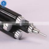 Duplex Aerial Bundle Cable ABC Aluminum 4 Core 95mm Power Cable