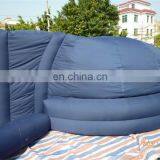 Hot Cheap Black Large Inflatable Planetarium Dome Tent , Inflatable Dome Movie House for Outdoor Party Event thumbnail-1