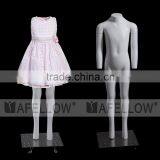 6 Years Old Fiberglass V-cut Children Full Body Invisibility Ghost Mannequin for Show Cloth Window Display Child Kid