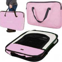 Portable Foldable Pet Exercise Pen Kennel + Carrying Case for Larges Dogs Small Puppies/Cats | Indoor/Outdoor Use Pet Cage thumbnail-5