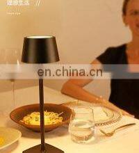 Novedades 2021 Amazon Adjustable Lamp Shade Custom Cordless Rechargeable Dinning Table Lamp Led Bedside Living Dining thumbnail-5