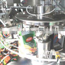 KV Stand Up Pouch Zipper Grain Doypack Packing Machine Cream Powder Filling Machine thumbnail-4