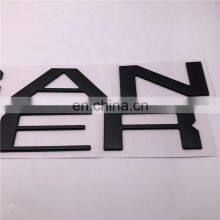 Car Custom Black Tailgate 3D Letters Name Plate Inserts Badge Emblem Sticker Decal thumbnail-4