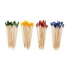 Frilled Club Food Pick With Assorted Colors Sandwich Toothpick Fsc Certified thumbnail-1