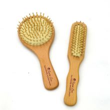 Wood Brush Hair Fast Hair Straightener Brush Natural Hair Brush