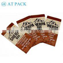 Heat Sealing Laminated Material Matte Heat Seal Energy Bar Packaging Bag Chocolate Granola Bars Wrappers thumbnail-2