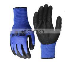 Anti-Abrasion Nylon Oil Proof Safety Glove With Nitrile Gloves Industrial thumbnail-1