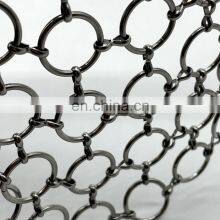 Decorative Stainless Steel Ring Mesh Curtain for Space Divider