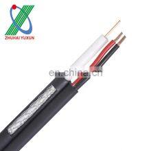 8-образный пенополиэтиленовый кабель RG59 с коэффициентом 3.7 с двумя электропроводами