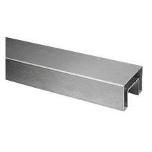 Stainless Steel Groove Tube Special-shaped Tube Custom Cutting Square Tube Single Groove Oval thumbnail-2