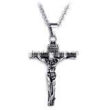 316L stainless steel jesus cross men pendant necklace popular designer hot selling