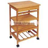 Bamboo Kitchen Trolley thumbnail-1