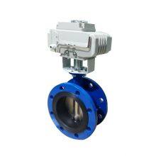D941X-16Q Flange Butterfly Valve Electric Soft Seal Butterfly Valve Electric Centerline Soft Seal Butterfly Valve thumbnail-1