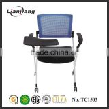 school chair training chair meeting room chair with writing tablet