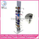 Free Standing Best Quality Aluminum Alloy Sunglasses Display With Lock