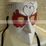 Party Venice Mask Halloween Mask. Plastic Venice Mask Terrorist Halloween Mask thumbnail-3