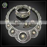 Hot Sale Fashion Necklace Earrings RingJewelry Set, Quality Choice thumbnail-1