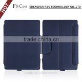 Business Blue Detached Tablet Keyboard Cover for Microsoft Surface Pro 4 Leather Case thumbnail-1