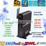 Win8 4GB RAM 256GB SSD Dual WIFI Pre-installed Desktop Computer for Home Intel i7 Core 3D Gaming Computer thumbnail-1