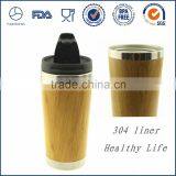 Bulk Supply Natural Double Wall Bamboo Coffee Cup/bamboo Cup Mug Quality Choice thumbnail-3