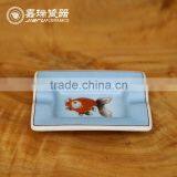 Portable Hand Painted Ceramic Hotel Ashtray Custom thumbnail-5