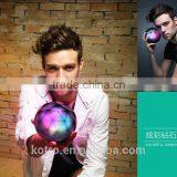 Magic Colorful Ball Wireless Mini Stereo 360 Degree Bass Sound Portable LED Light Bluetooth Speaker With Wireless Controler