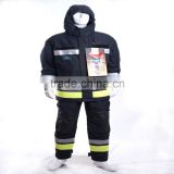 High performance Nomex fire fighting suit with UNI EN ISO 469