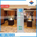 Banknotes Operated Vending Kiosk Digital Signage Phone Charging Station Locker APC-08B