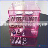 Wholesale Morden Custom Acrylic Makeup Organizer /original Mac Cosmetics Display thumbnail-1