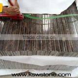 Dark Emperador Brown Marble Flooring Border Design Marble Tile thumbnail-5