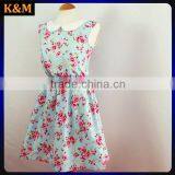 Floral Dress Peter Pan Collar Dress Summer Dress thumbnail-2