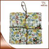 Small Flower Printing of Cross Grain Cotton Fabric thumbnail-1