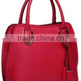 Spring Office Lady Solid Color Tote Bag Lady Attractive Leather Handbag thumbnail-2