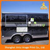 Cheap Custom Printing Black Vinyl Trailer Body Wrap Signage