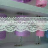 Polyester Lace Trimming Non-eastic 6cm for Garment thumbnail-1
