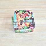 Metal Container Empty Cans Tin Lunch Box With Lock and Key