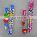 Wholesale China School Stationery Set Product Pencil Eraser Sharpener